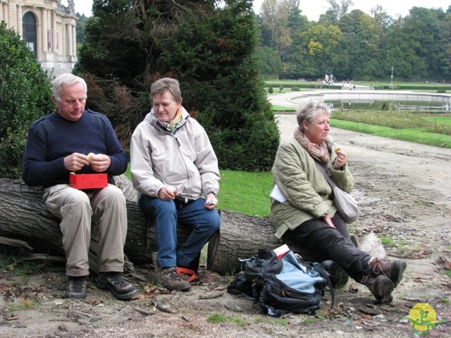 randonnée sportive avec joëlettes, Tervuren, 2012